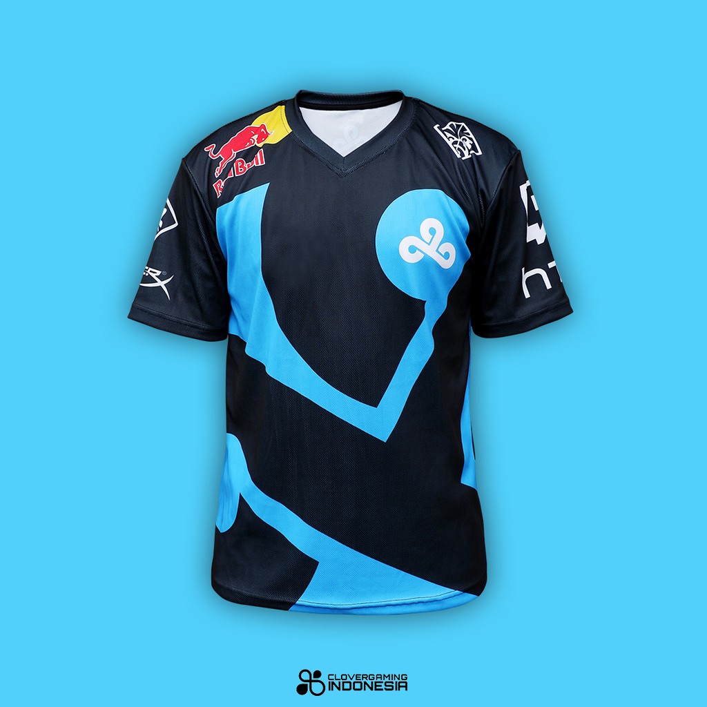 Jersey Team Cloud9 Redbull Black - Premium Apparel Team Gaming