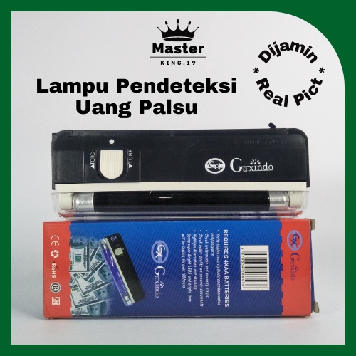 Money Detector / Senter Uang Palsu / Alat pendeteksi Uang GAXINDO