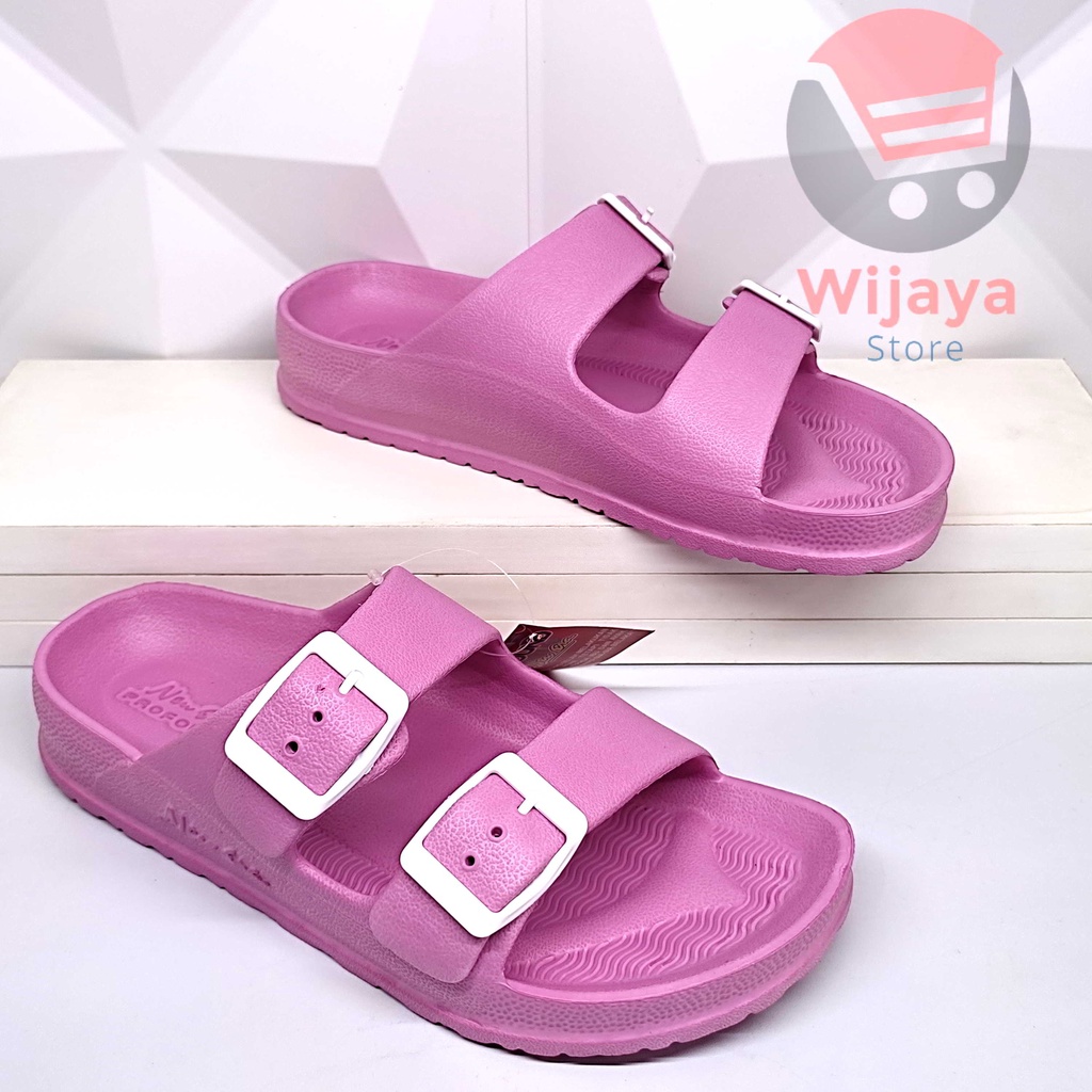 Sandal Slop Karet Wanita NEW ERA 11024 Sandal Slide Perempuan cewek