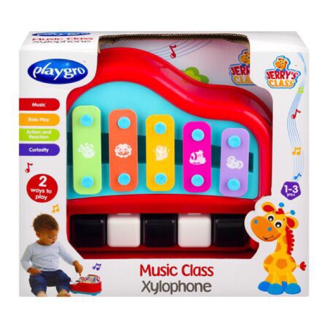 Playgro - Jerry Music Class Xylophone Piano