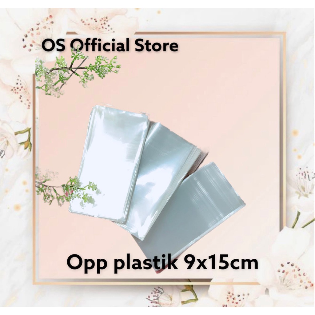 OS ￼OPP Plastik Bening Plastik Aksesoris Souvenir Wedding