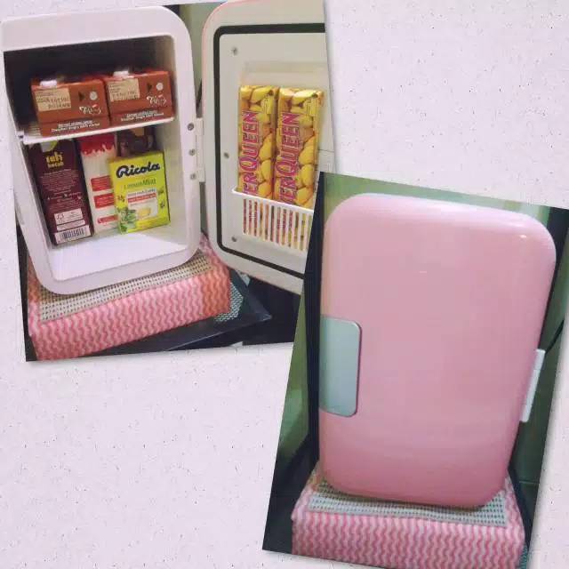 Kulkas mini portable mobil mini