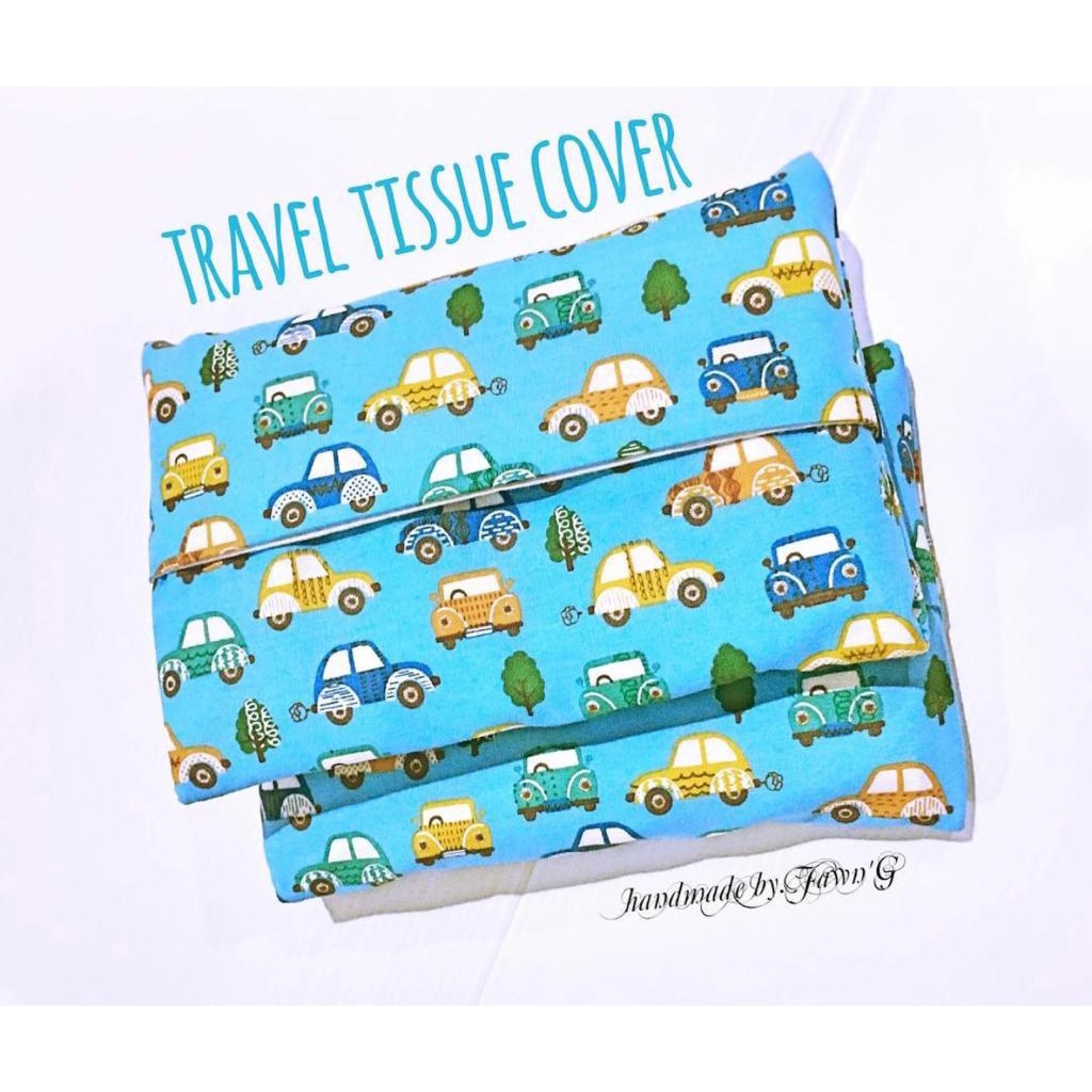 Fawn'G Handmade - Travel Tissue Cover Slim Pouch Non Zipper