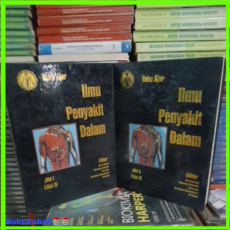 Jual Buku Ajar Ilmu Penyakit Dalam Edisi IV Jilid 1 & 2 Sepaket ...