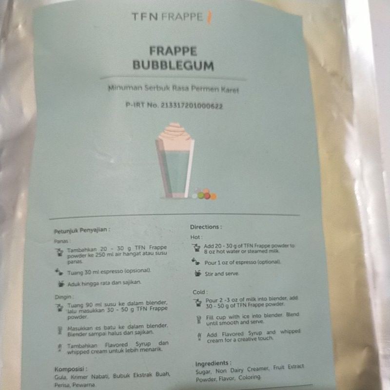 

FRAPPE BUBBLEGUM