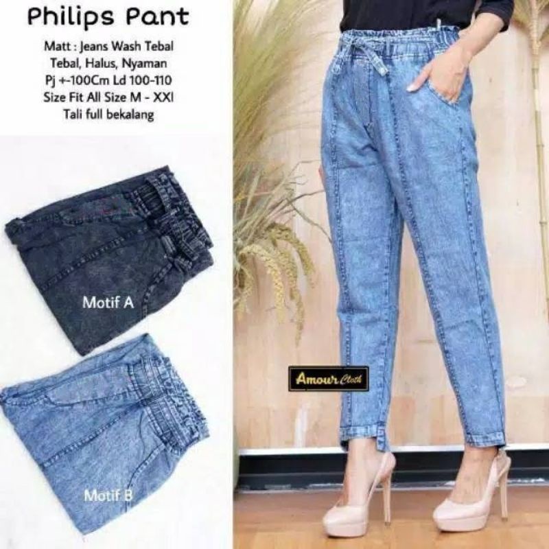 PHILIPS PANT | Celana Jeans Baggy Wanita | Celana Jeans Wanita Murah | GOS