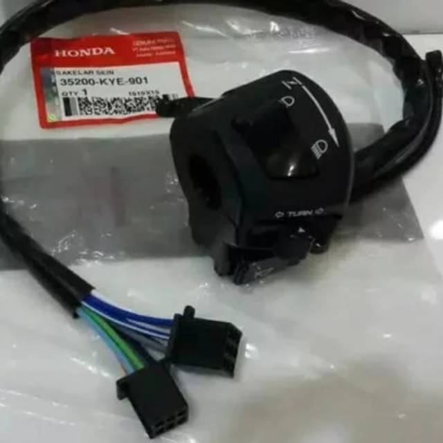 Saklar kiri Megapro mono saklar sen Mega pro mono shock saklar klakson Megapro Monoshock 35200KYE901