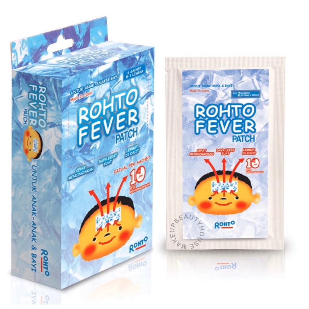 ROHTO Fever Patch – Plester Penurun Panas (2pcs)