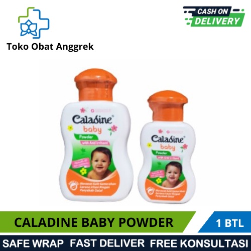 CALADINE BABY POWDER/BEDAK GATAL BAYI/BEDAK BIANG KERINGAT BAYI