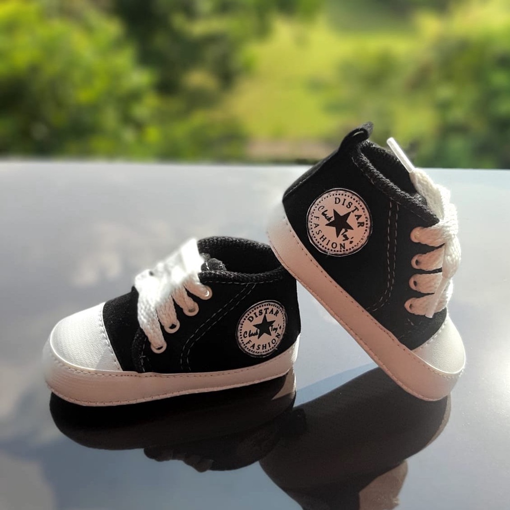 VINANDOZ PRL02 Sepatu bayi newborn prewalker motif tali umur 1 s/d 12 banyak warna