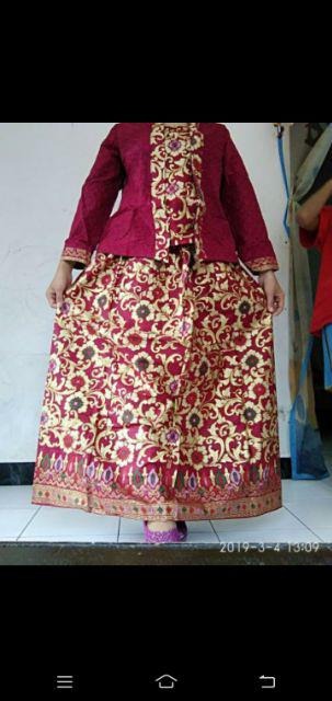 Maura Couple - Sania Ruffle Batik Couple Ori Ndoro Jowi Garansi Termurah Shopee - Couple Danilla