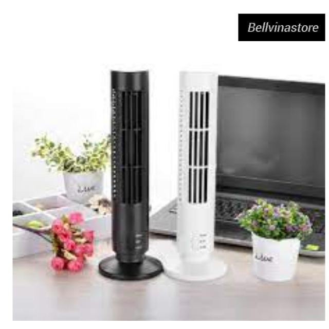 TaffHOME Fan Kipas Angin USB Tower Leafless Ultra Quite