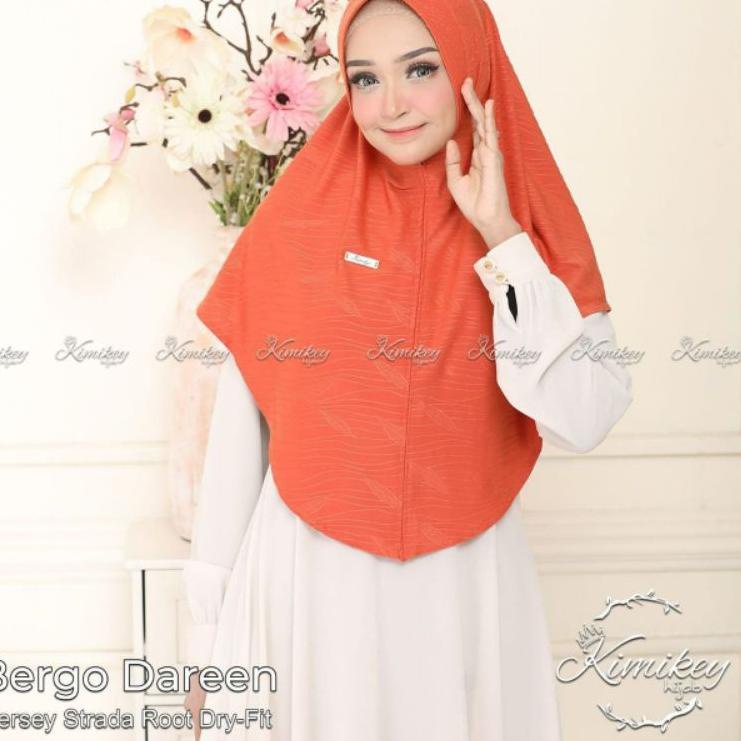 "AN.01Jl22ᴸ" Jilbab Instan Hijab Jersey Bergo Dareen ori Kimikey Hijab