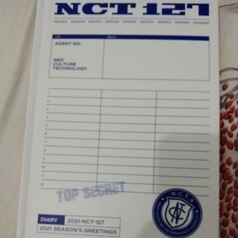 Diary nct 127 season greetings 2021