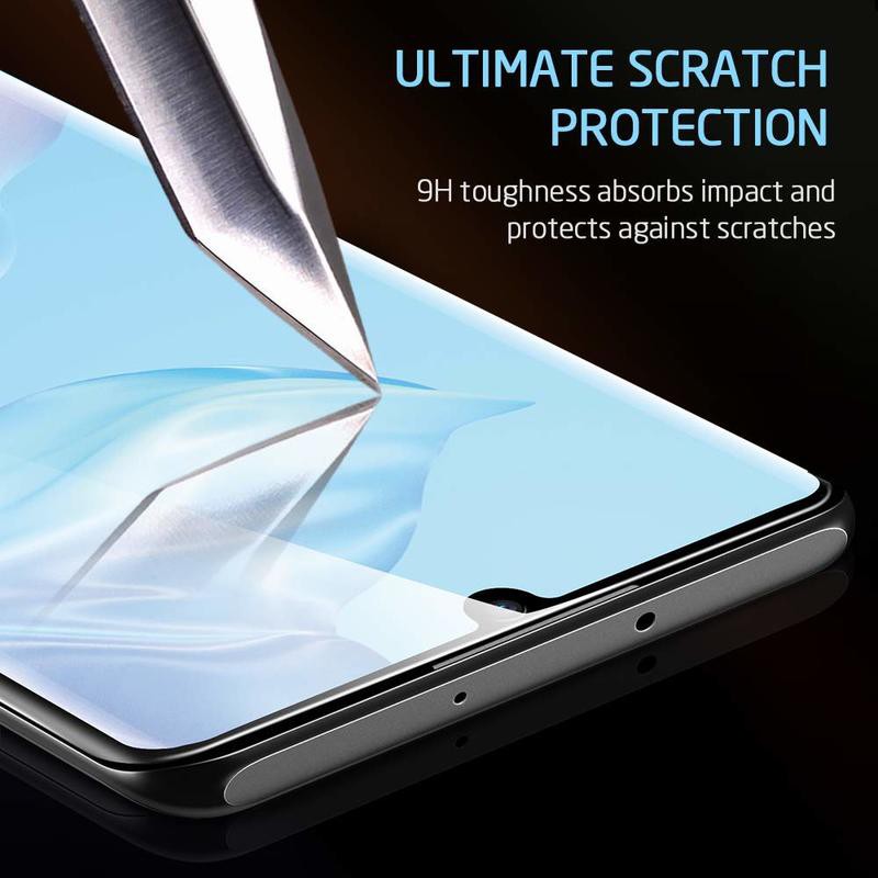 FULL TEMPERED GLASS HUAWEI P30 PRO / P40 PRO / MATE 30 PRO / MATE 20 PRO (LEM SAMPING/EDGE GLUE)