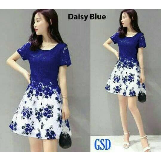 GAUN PESTA NATAL / MINI DRESS BROKAT / DRESS KEKINIAN / DRESS REMAJA