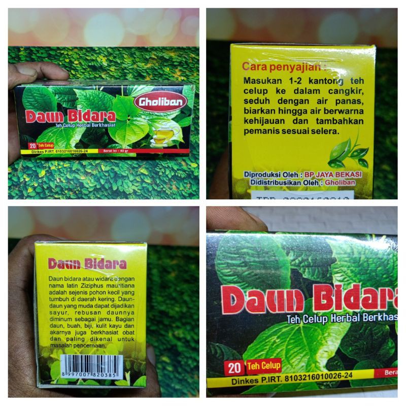 

Teh Celup Daun Bidara Untuk Pencernaan/Herbal Murah