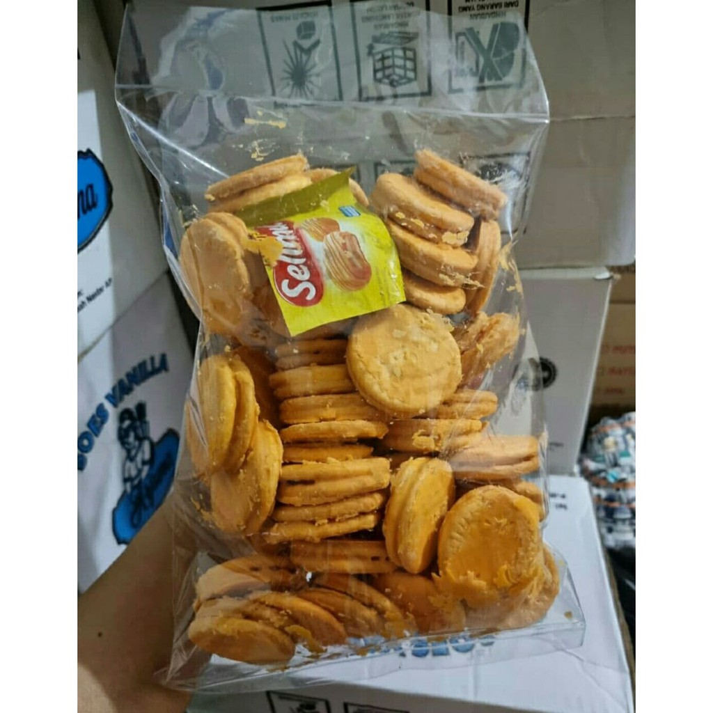 Richeese Nabati Bisvit Selimut Keju (unpack) - Kemasan Besar 500gr