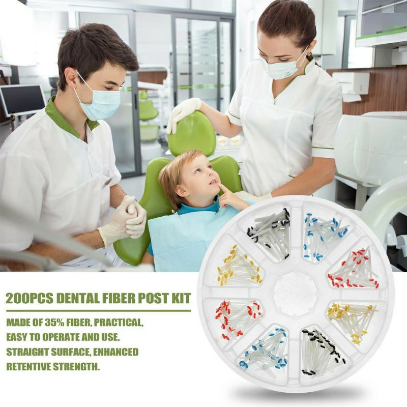 Dental Fiber Post Gigi Serat Posting Kaca Kuarsa Gigi