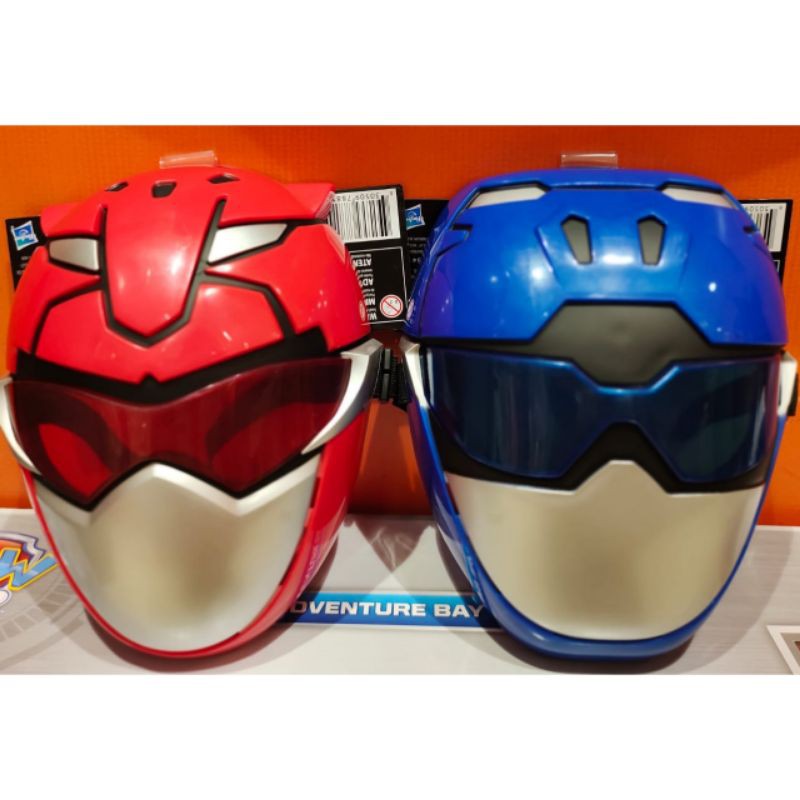 Sale mainan: Power Ranger Mask Red / Blue