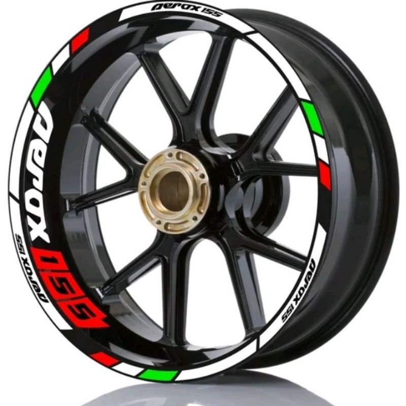 sticker list velg motor AEROX