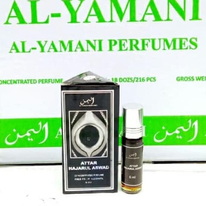 parfume ORI hajar aswad perlusin 6mlx12pcs