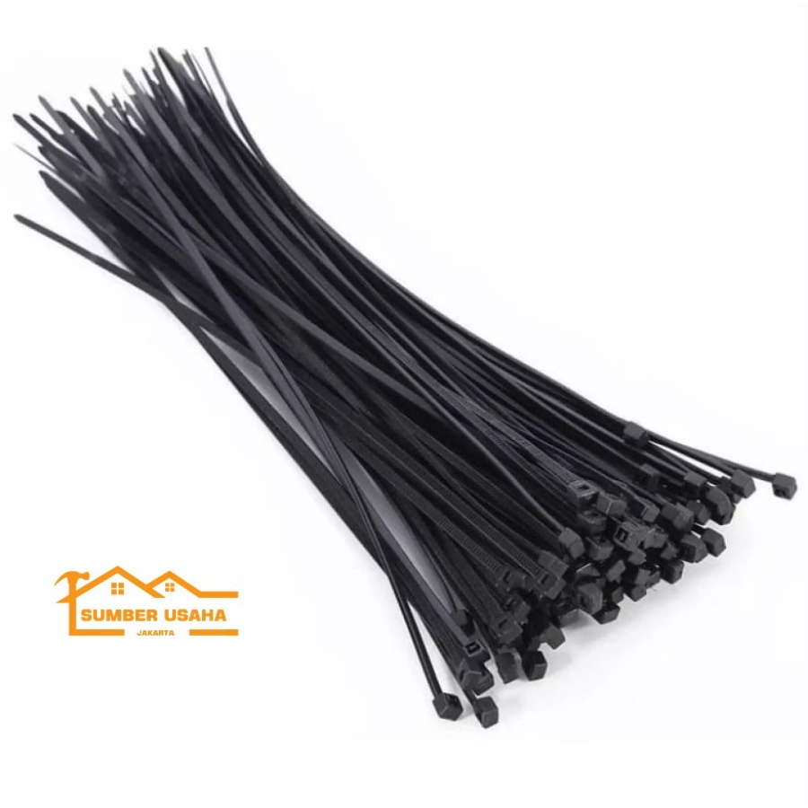 

HPP KABEL TIE CABLE TIES SIGMA TALI PENGIKAT TEBAL HITAM 25CM 250 SUJ