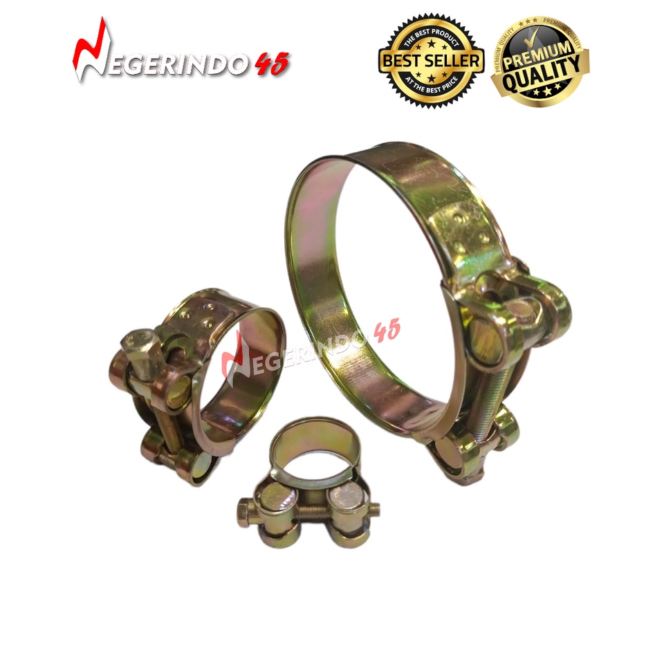 CLAMPS SUPERIOR 80-85 MM / KLEM SUPERIOR / KLEM MIKALOR /KLEM SELANG KAWAT BENANG / HEAVY DUTY CLAMPS / SPRING HOSE CLAMPS