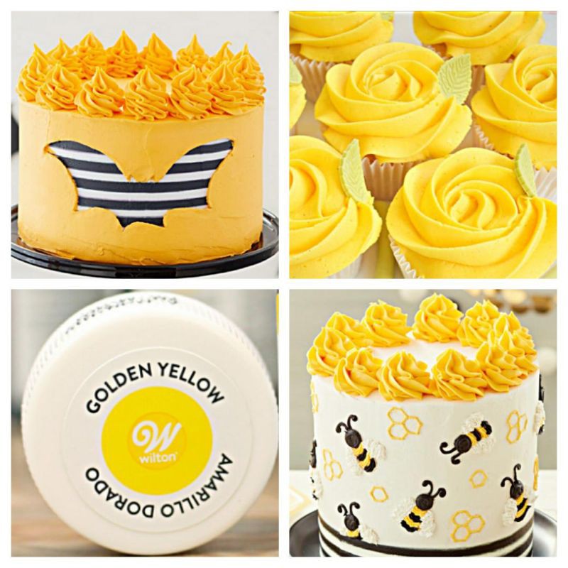 

Pewarna makanan wilton warna golden yellow 14 g food color icing pewarna wilton buttercream fondant