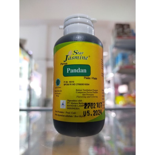 

Pasta Pandan Star Jasmine 80gr
