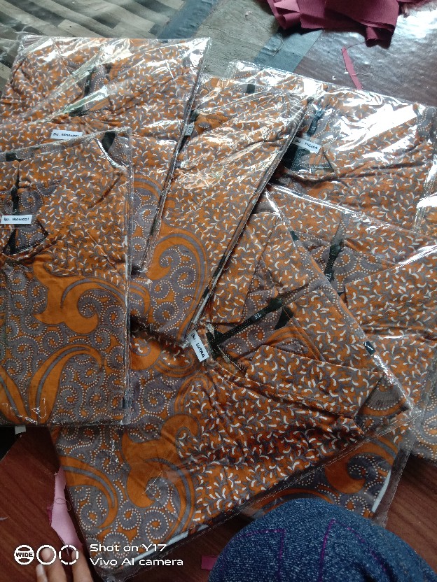 Rama Shinta Couple - Melani Set Couple Lilit Rovella Batik Couple Modern