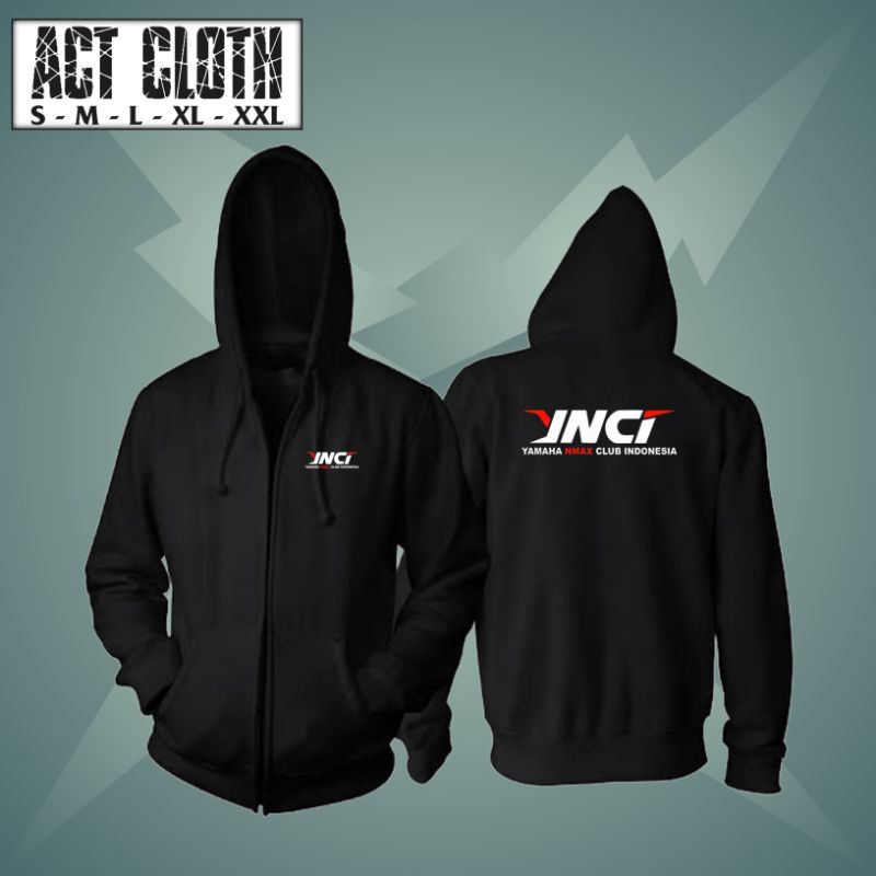 JAKET ZIPPER YNCI YAMAHA NMAX CLUB INDONESIA