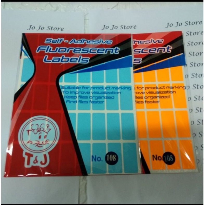 Label Tom & Jerry 108 Warna