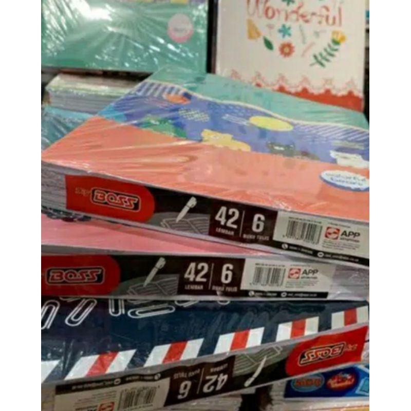 

bigbos sidu 42lembar 6 buku