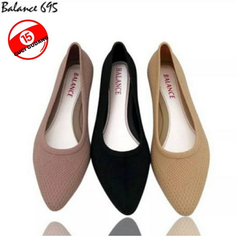 [[CUCI GUDANG]] Flatshoes Sulam CG695/CG568