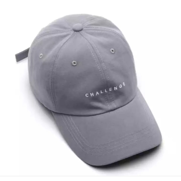 topi simpel kece pria wanita/topi bordir chalenge terbaru/bahan tebal