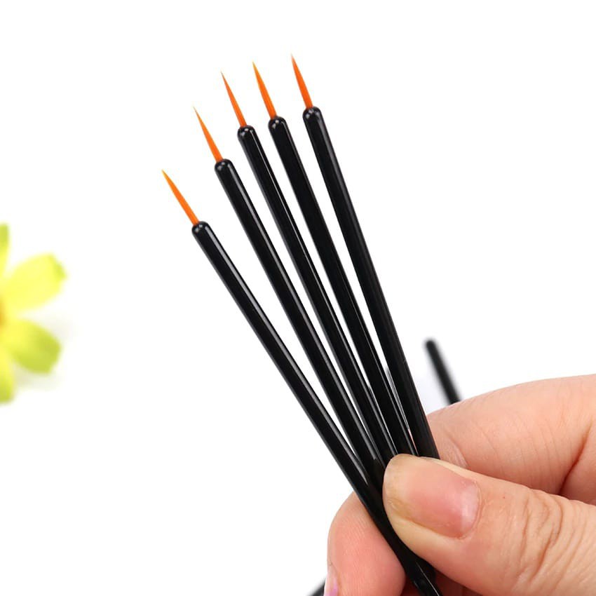 Mysterygirl - Disposable Eyeliner dan Lipliner Brush / Disposable Lip Wand Brush Eyebrow Spons Eyelash Brush