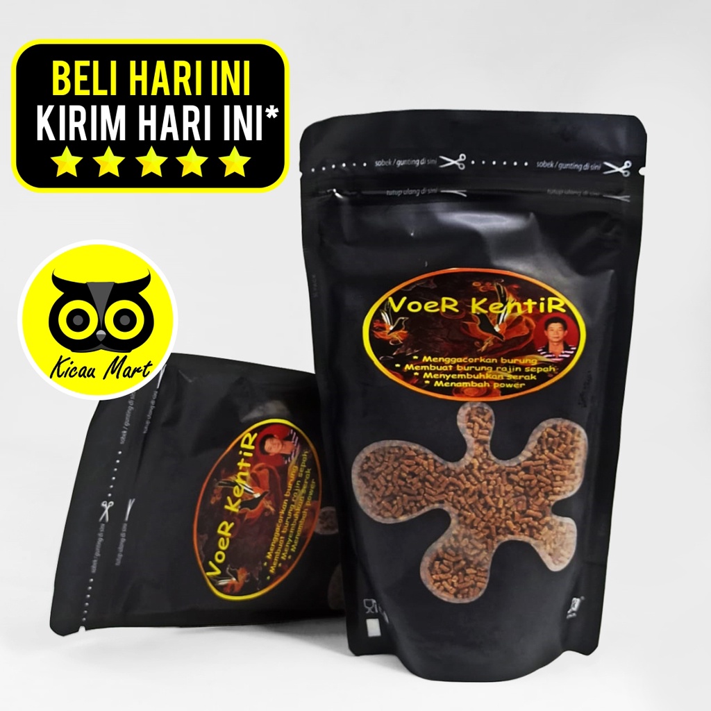 Pakan Murai Voer Kentir Viral Insect Mix Murai Batu Competition Pur Pellet Pakan Burung Murai Batu Khusus Lomba
