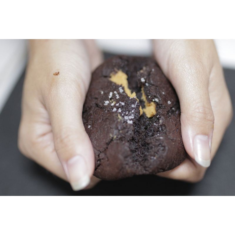 

Bubo Dark Choco Peanut Butter Chewy Cookies