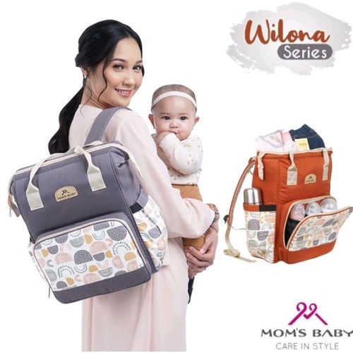 MOMS BABY - TAS DIAPER RANSEL WILONA SERIES MBT3051