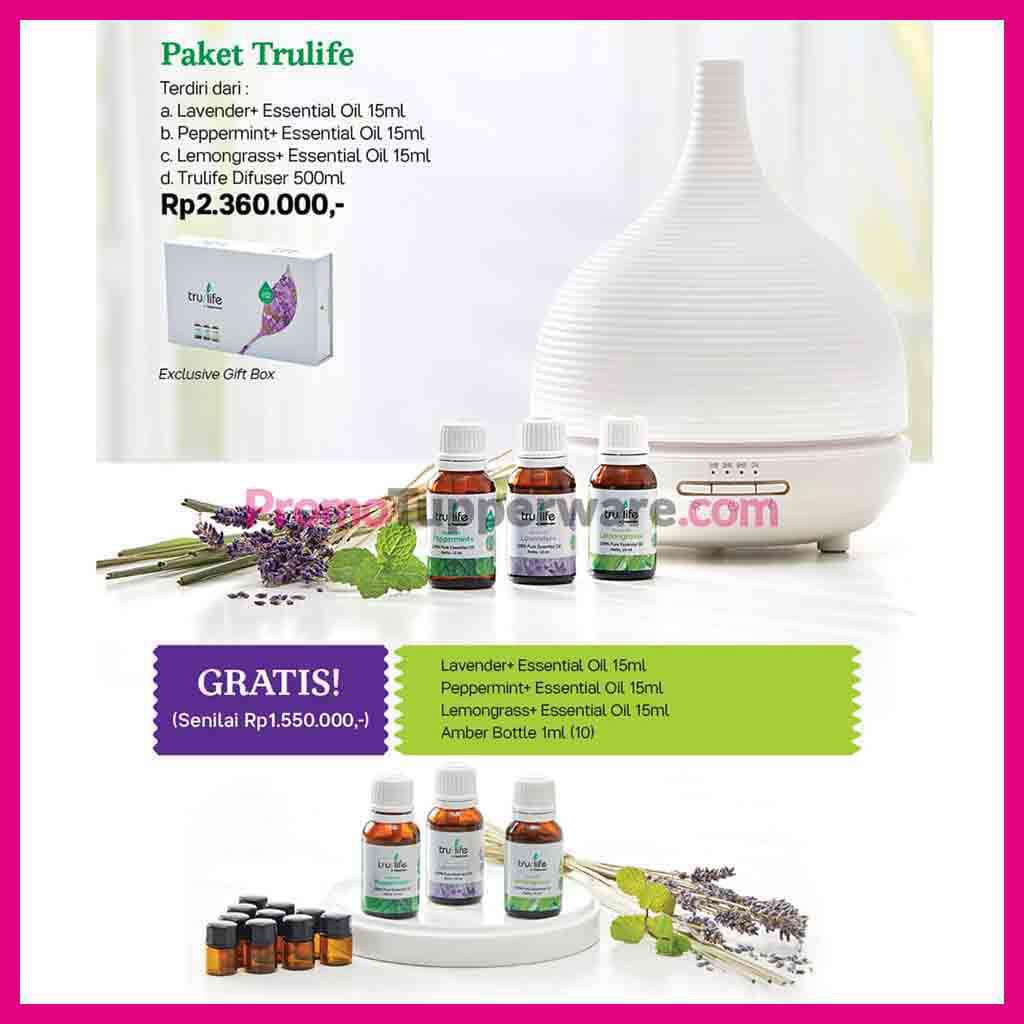 Paket Lengkap Trulife Diffuser dan Essential Oil Set