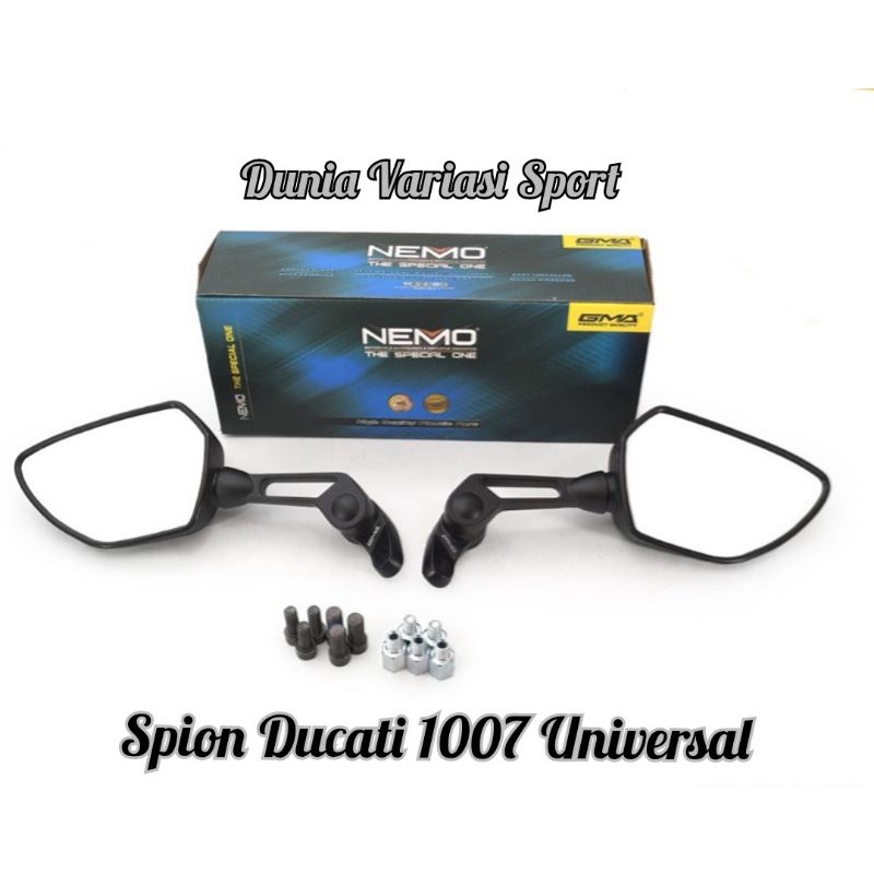 Spion Nemo Ducati Tipe 1006/1007 Nmax Pcx Xmax Adv Lexi Vario Honda/Yamaha