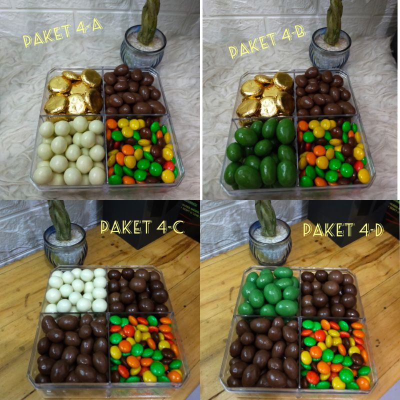 

Paket Coklat Sekat 4