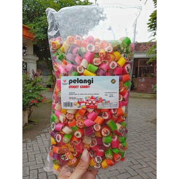 

1 KG PERMEN STIK CANDY VIRAL KEMASAN JUMBO