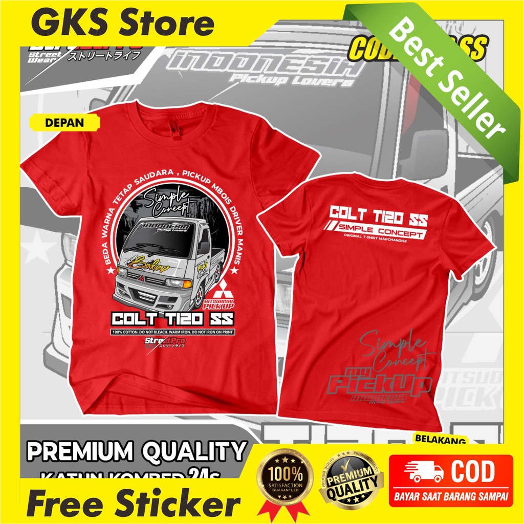 Kaos Carry Pickup Baju Suzuki Carry Kaos Pickup Mooba Crazy Pickup Mobil Colt T120