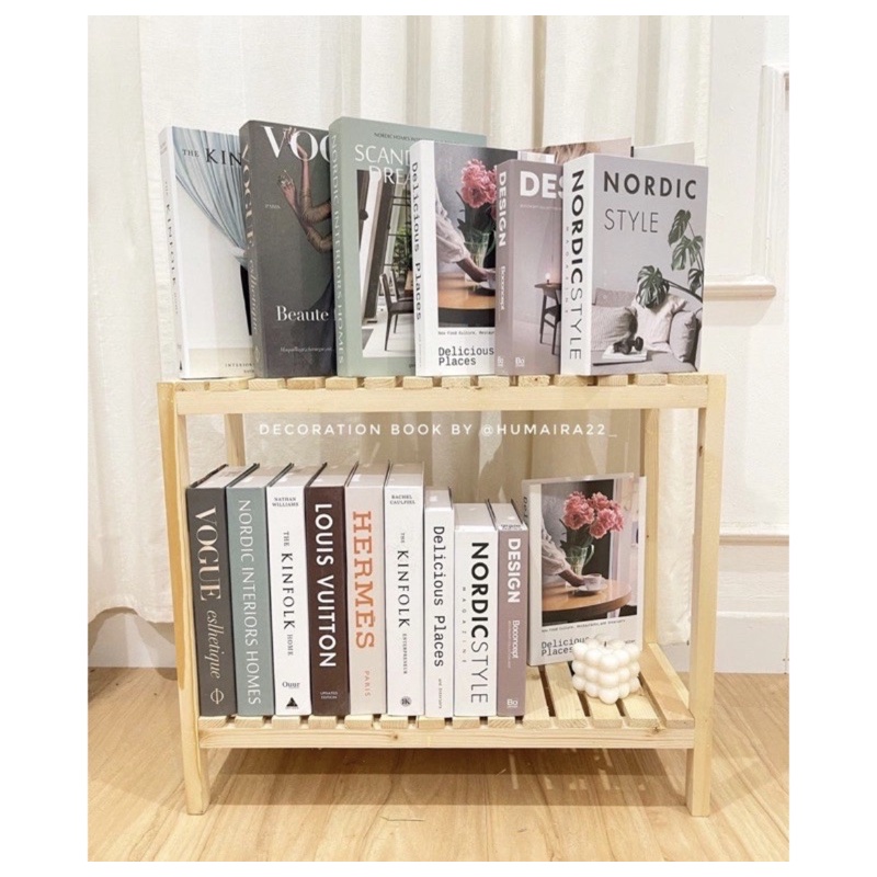 Dummy Book/Buku Pajangang/Properti Foto/Pajangan Rumah Dekorasi/Buku Dekorasi.