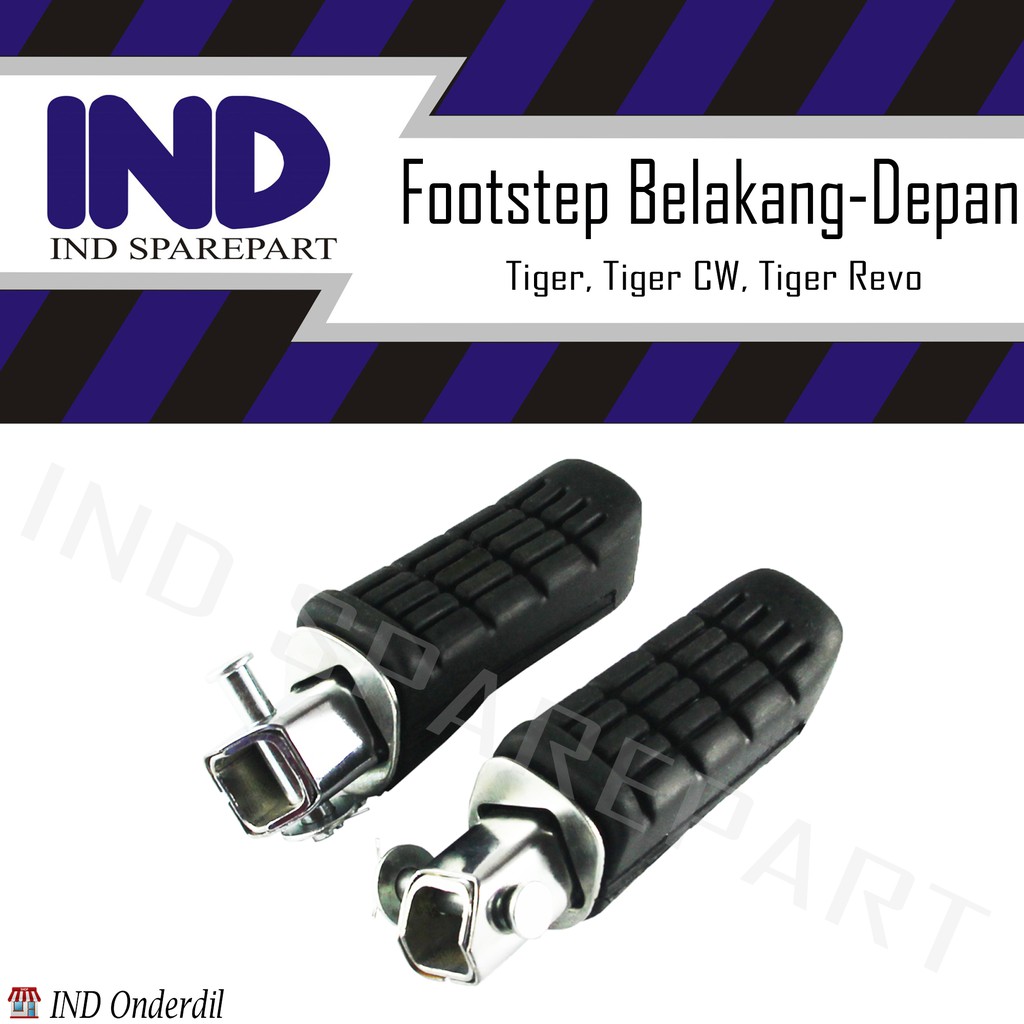 Karet Footstep/Foot/Bar/Step Depan/Belakang Tiger/Tiger Revo/New/Tiger CW