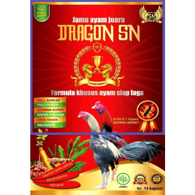 

✔ COD ✔ JAMU AYAM DRAGON SN PLUS PLUS