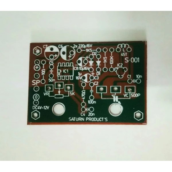 PCB Radio MW 700-1300KC S-001