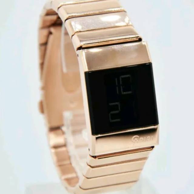 Jam Tangan Wanita Alexandre Christie AC 9100 AC9100 9100LH LH DIGI Digital Full Rosegold Original 23